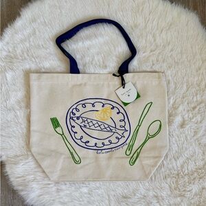 ♠️🐠 kate spade x Target Fish Embroidered Canvas Tote Bag